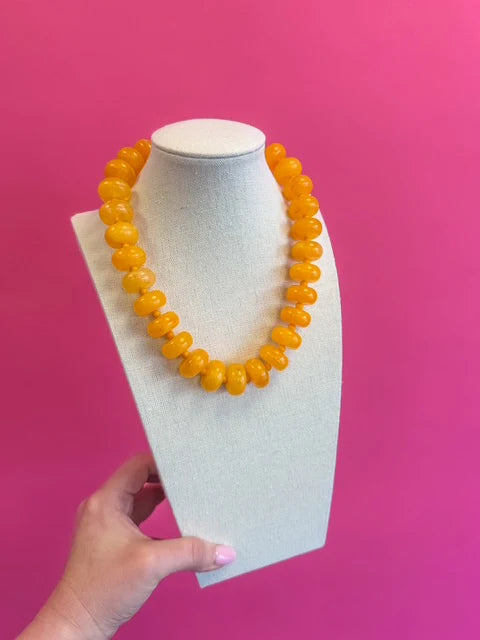 CIRCLE BAUBLE BALL NECKLACE