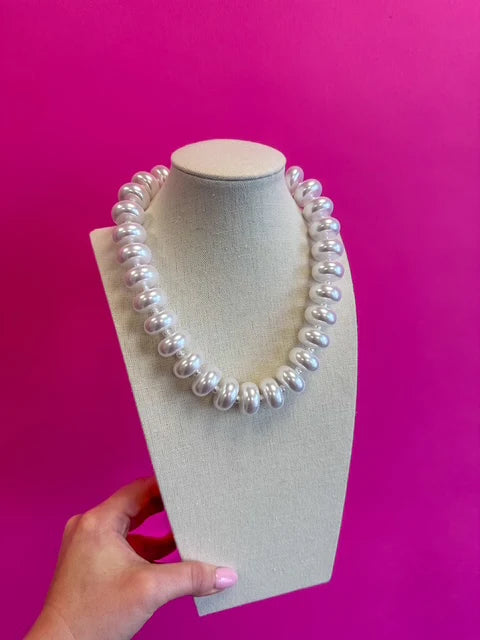 CIRCLE BAUBLE BALL NECKLACE