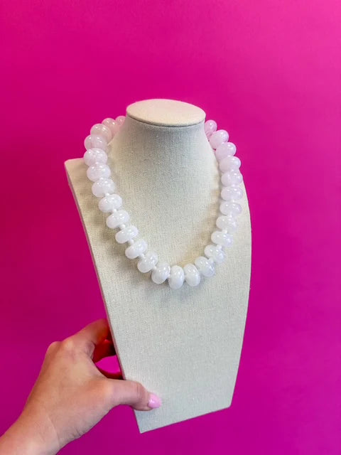 CIRCLE BAUBLE BALL NECKLACE