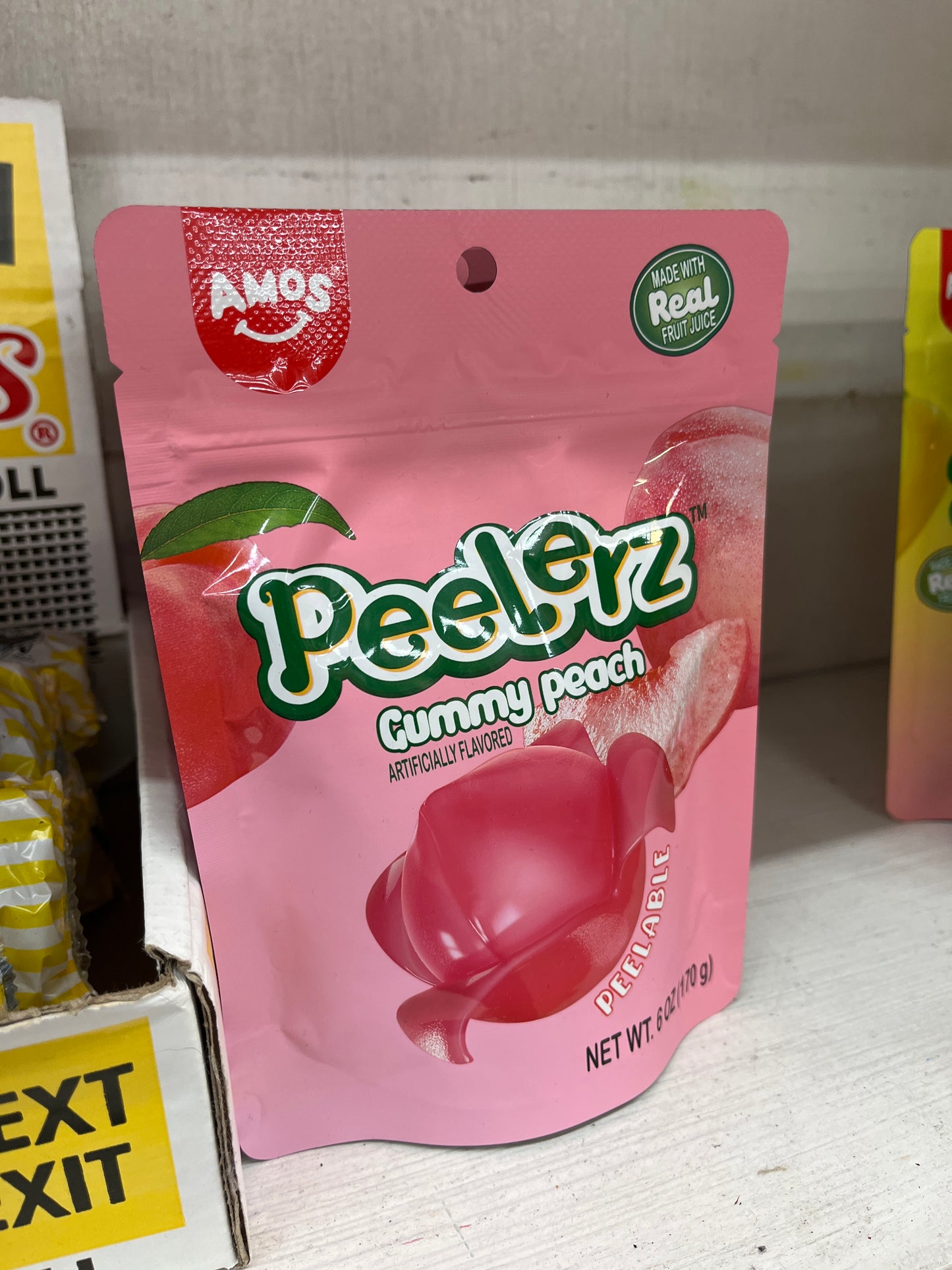 AMOS GUMMY PEELERZ - PEACH