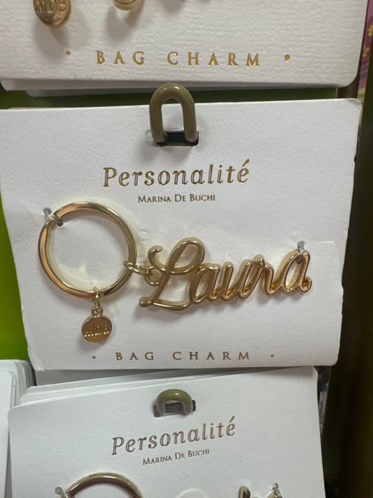 BAG CHARM KEYCHAIN - LAURA - Pharm Favorites by Economy Pharmacy
