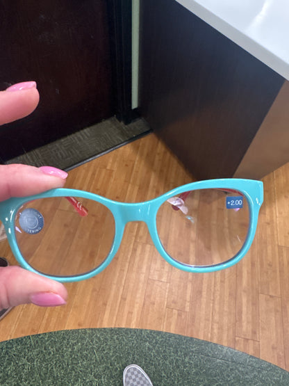 LIGHT BRIGHT FOCUS - AQUA/BLUE - +2.00