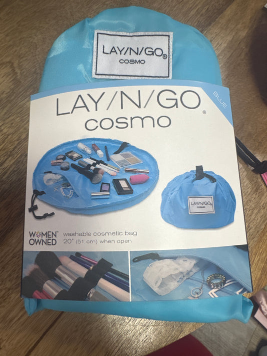 LAY-N-GO COSMO JEWELRY/COSMETICS ROLL UP - ARCTIC - Pharm Favorites by Economy Pharmacy