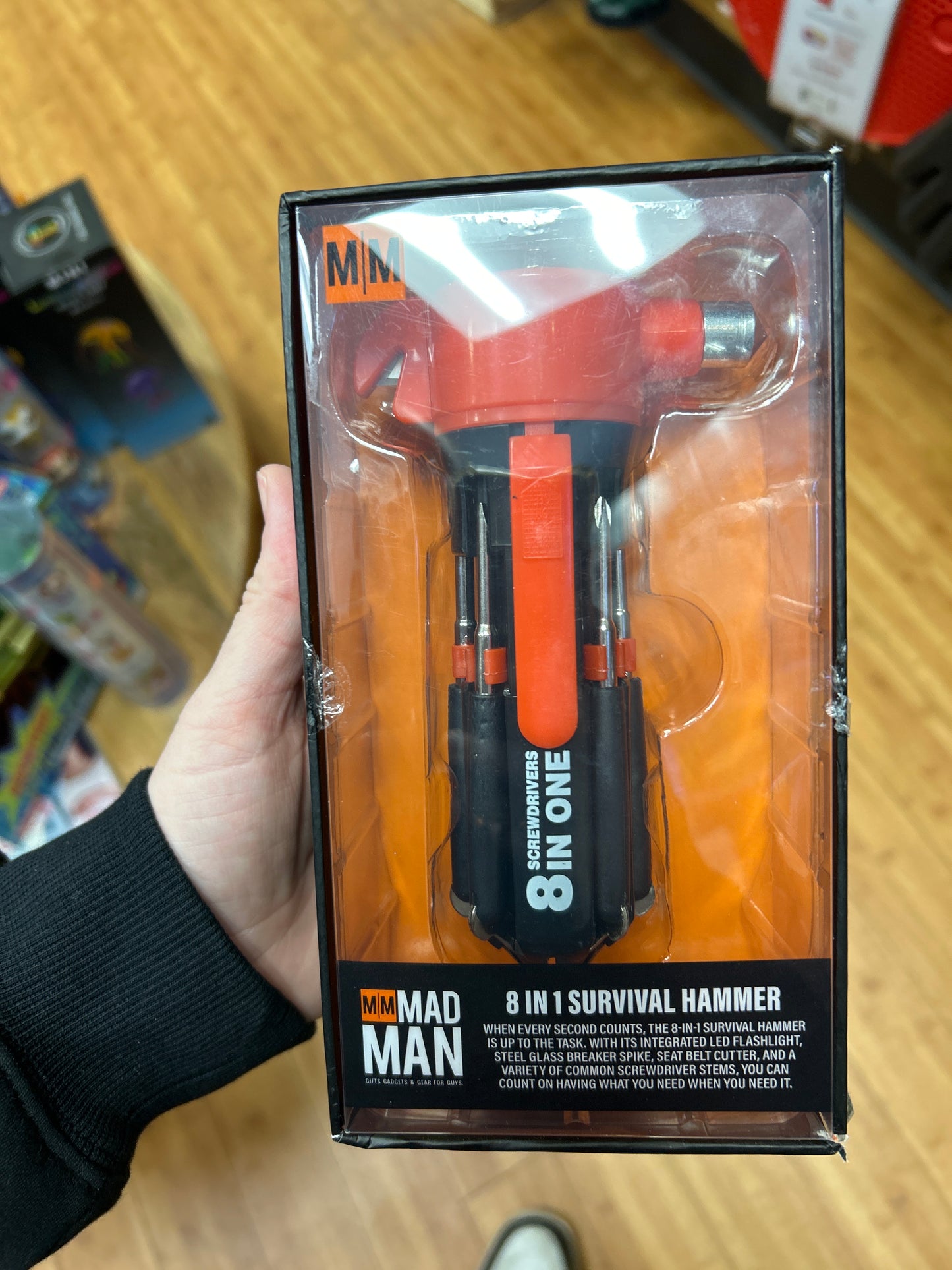 8 IN 1 SURVIVAL HAMMER