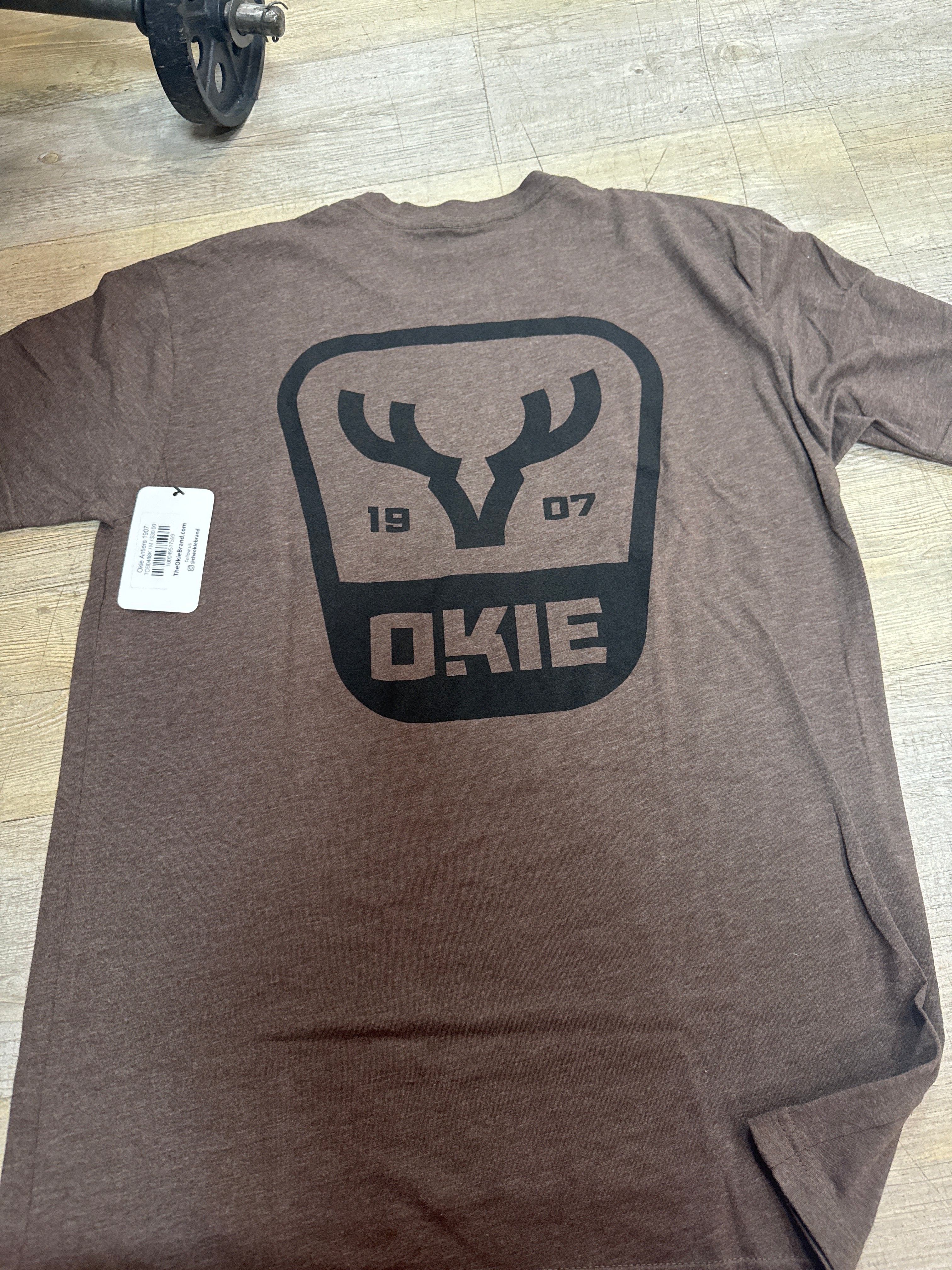 OKIE ANTLERS 1907 TEE