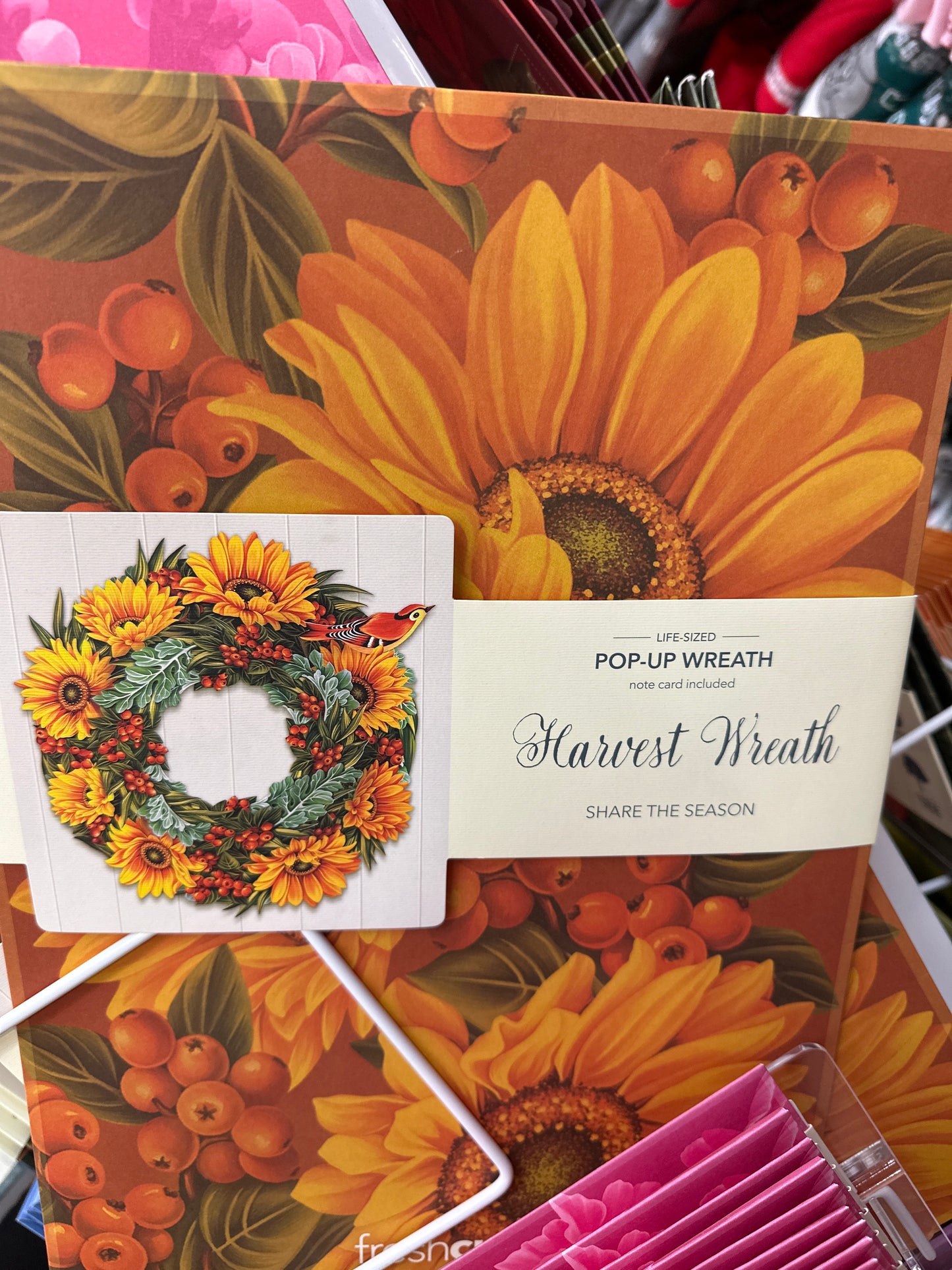 POP UP WREATH - HARVEST WREATH