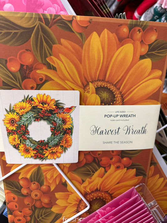 POP UP WREATH - HARVEST WREATH
