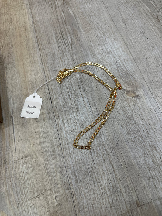 THIN LONG GOLD CHAIN