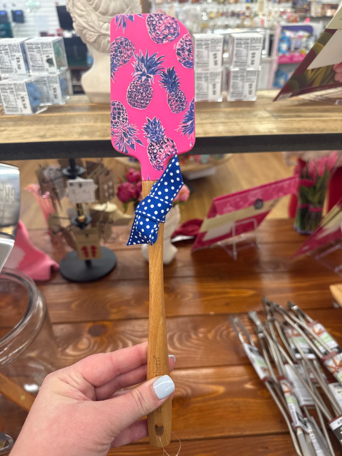 SPATULA - PINEAPPLE PATTERN