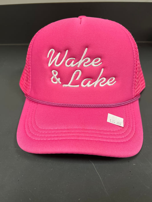 WAKE & LAKE HAT