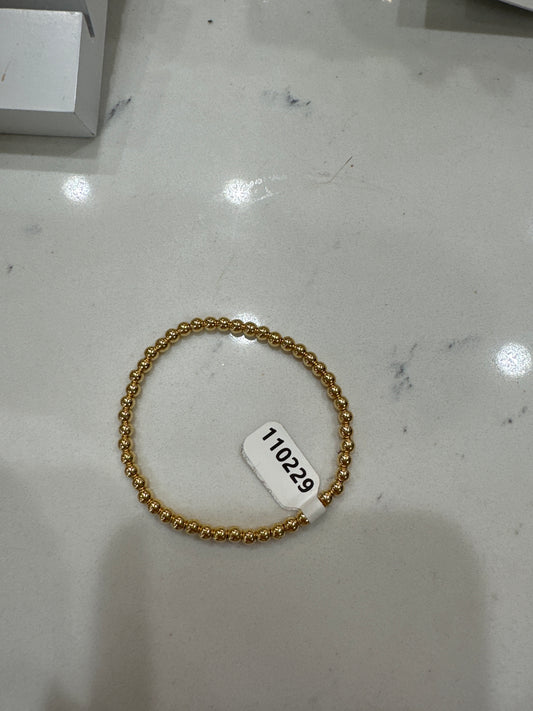 18K GOLD FILLED SMALL BEAD BRACELET - SIGNA