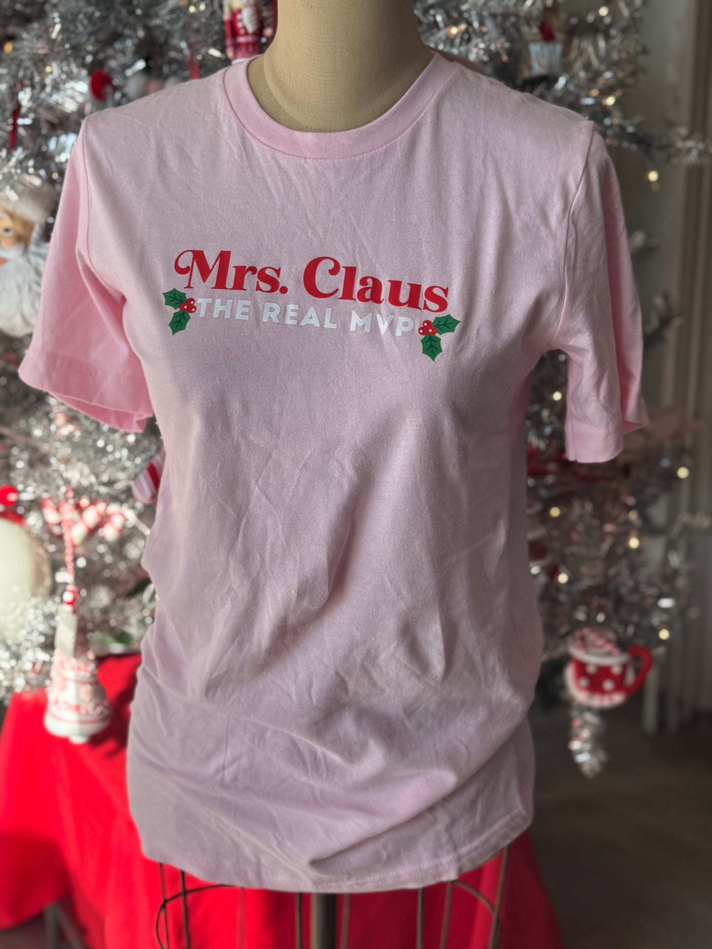 Mrs. Claus - The Real MVP Tee