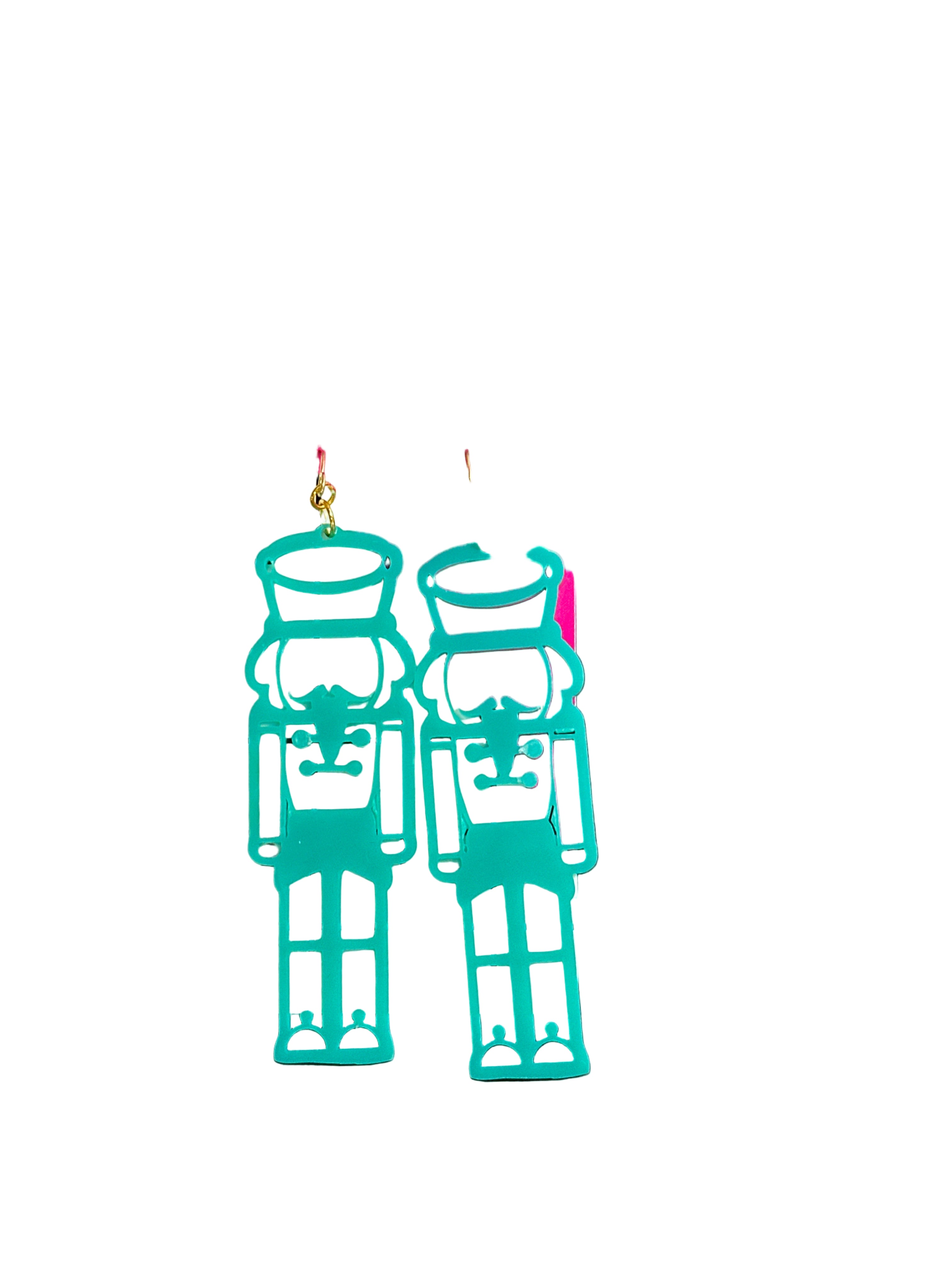 ACRYLIC NUTCRACKER EARRINGS