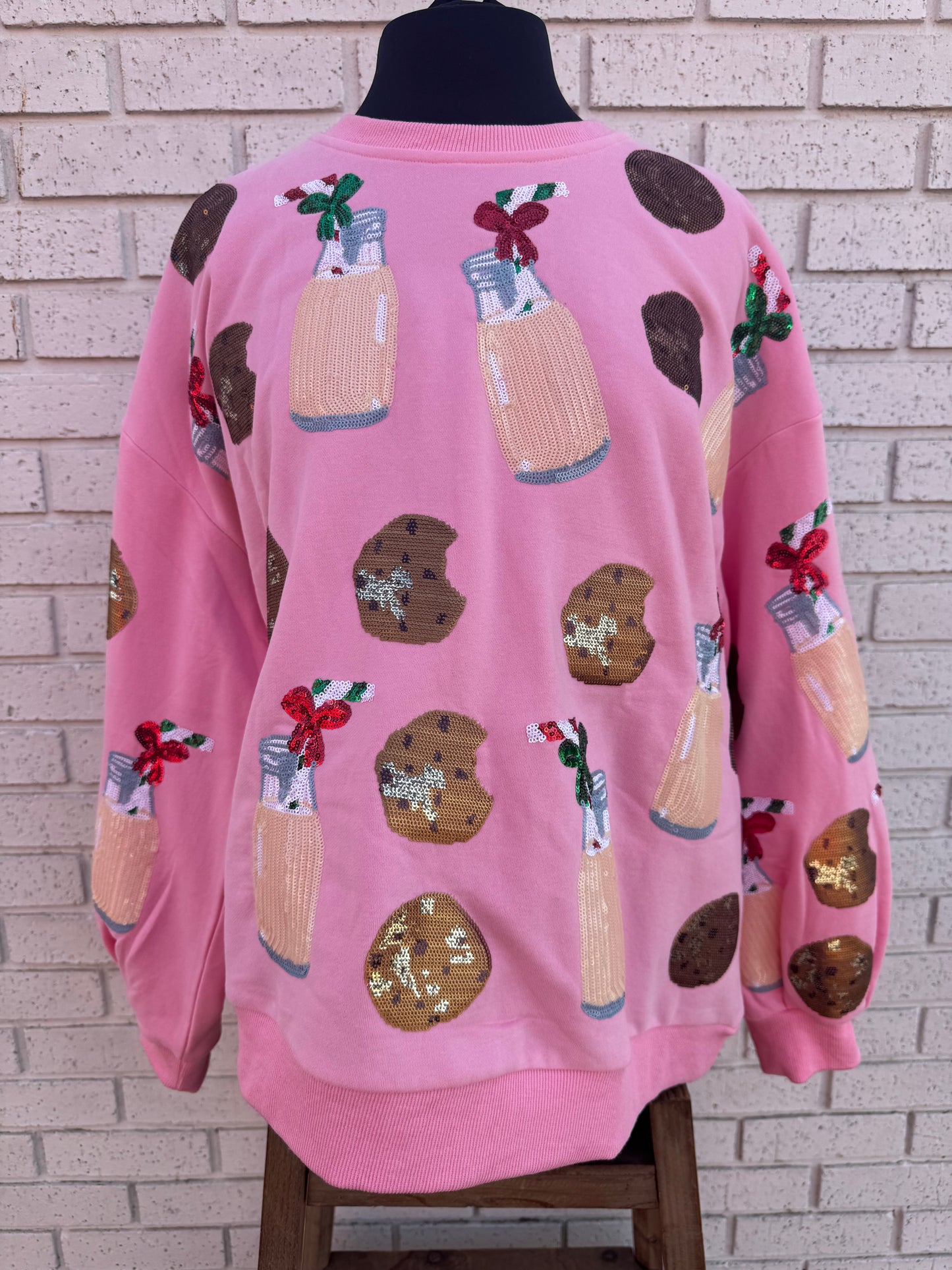 Light Pink Milk & Cookies Sweatshirt