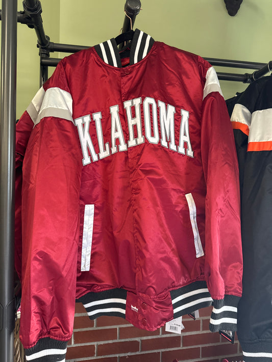 POWER SATIN JACKET - OKLAHOMA - S - Pharm Favorites by Economy Pharmacy
