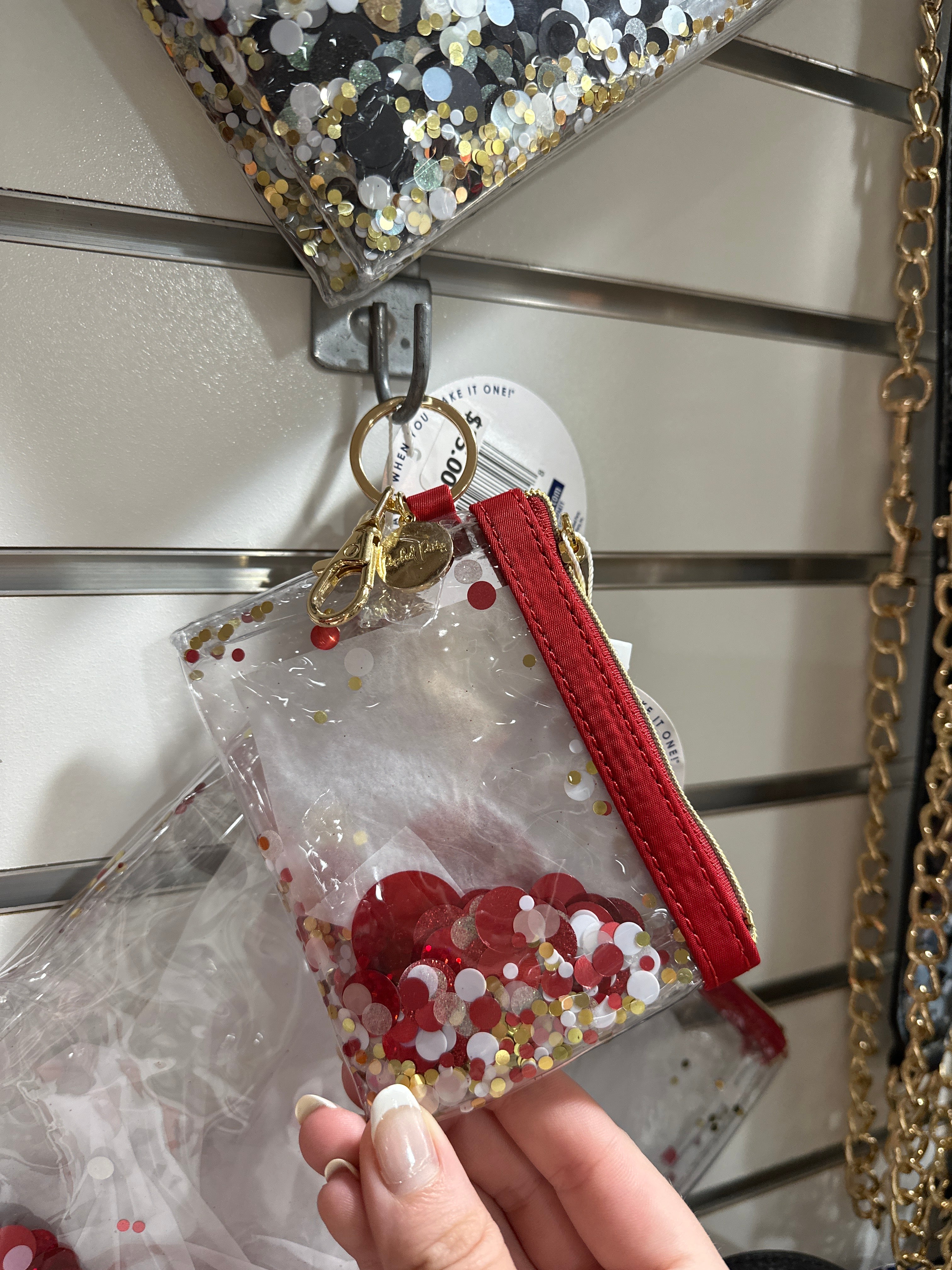 KEYCHAIN WALLET - RALLY RED