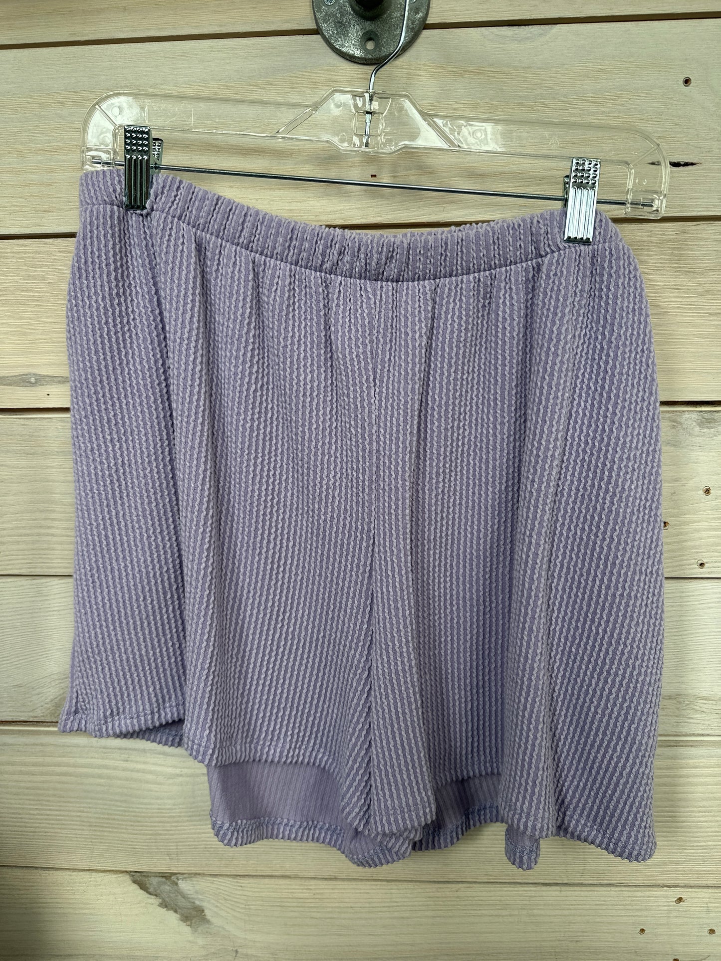 PURPLE 2PC TEXTURED SET