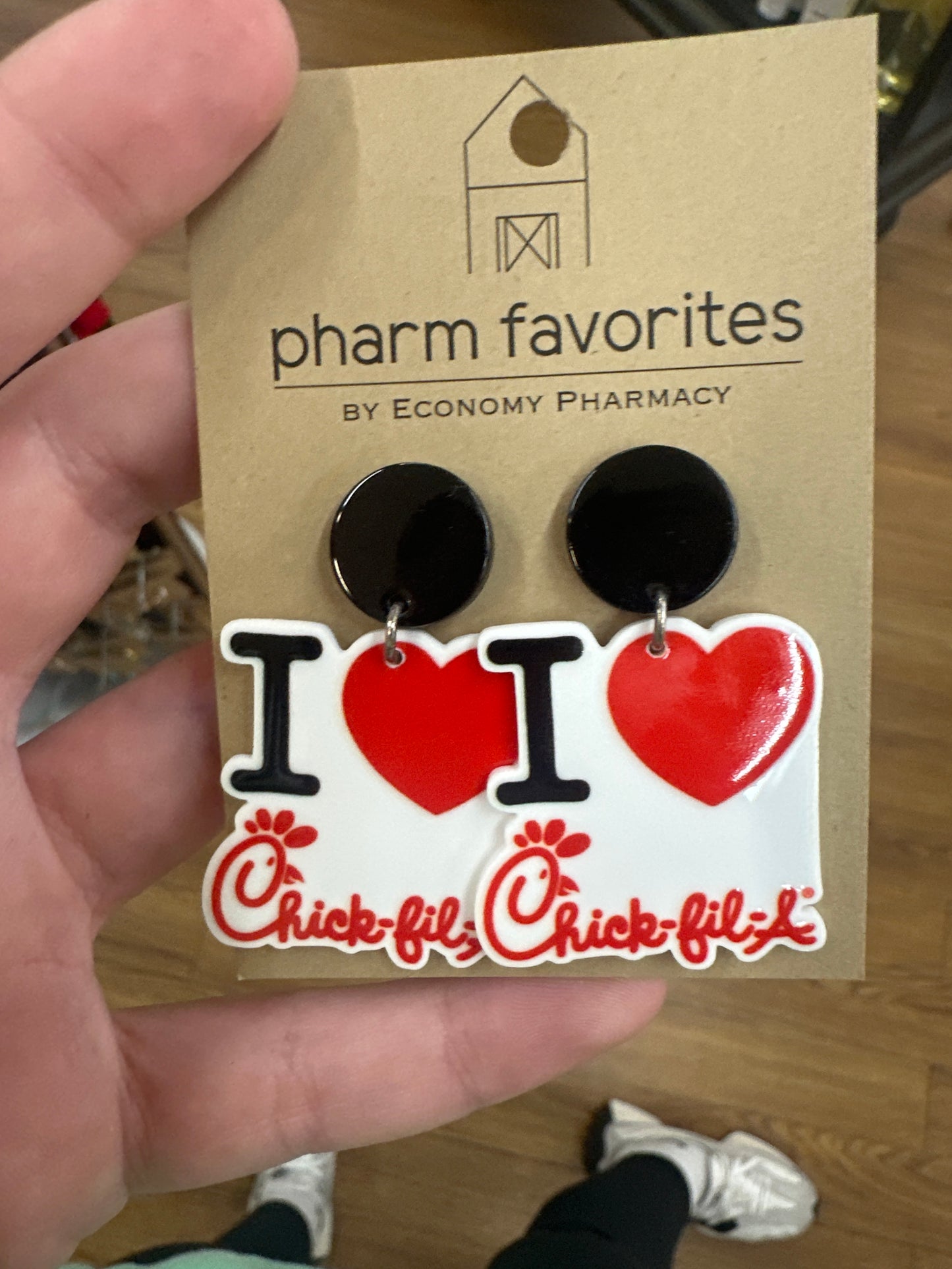 I LOVE CFA EARRINGS
