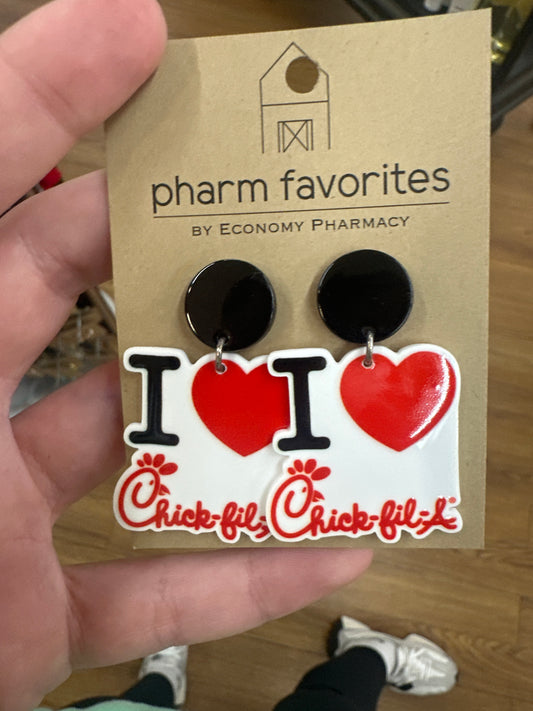 I LOVE CFA EARRINGS