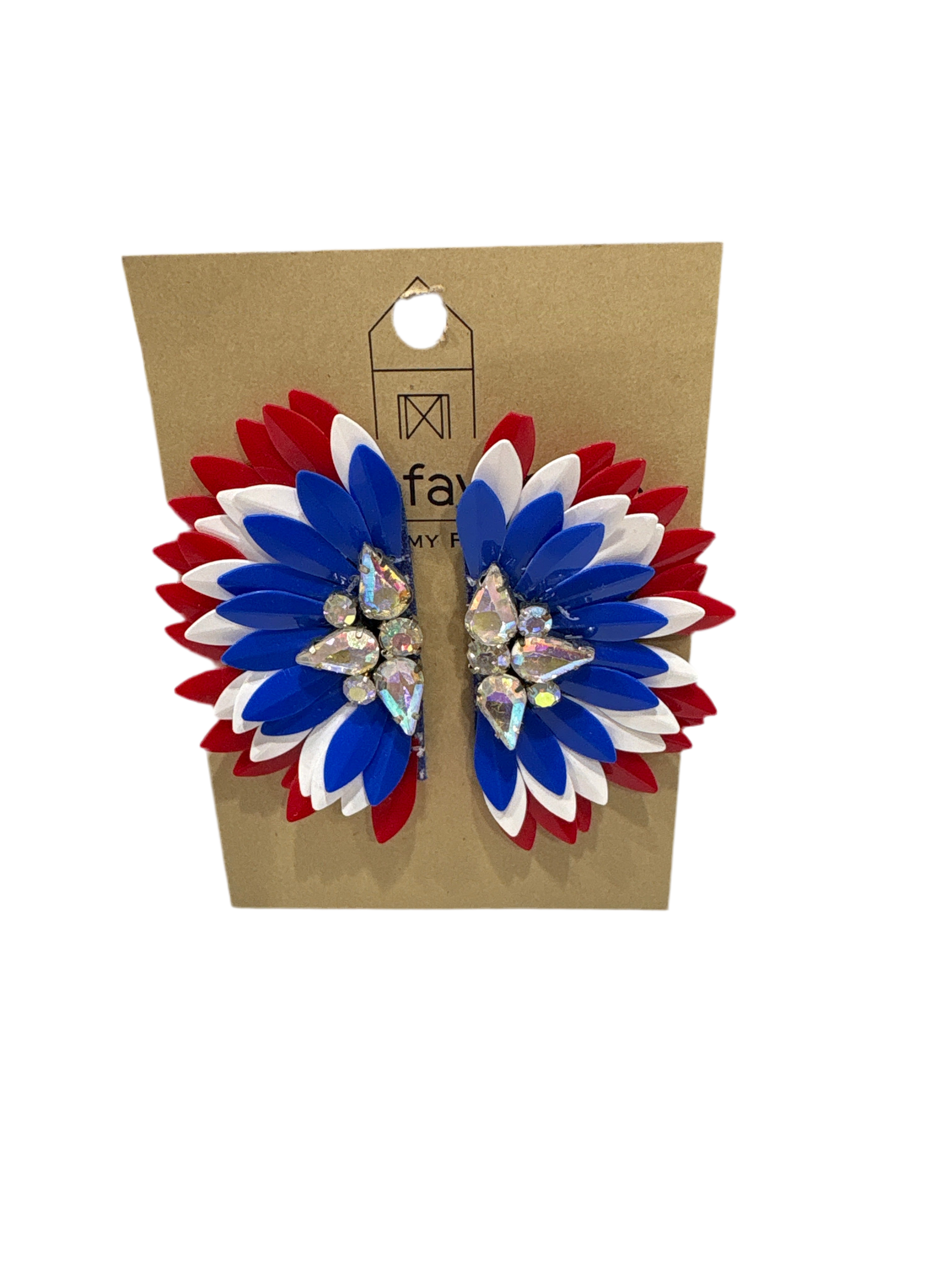 Firework Fan Earrings