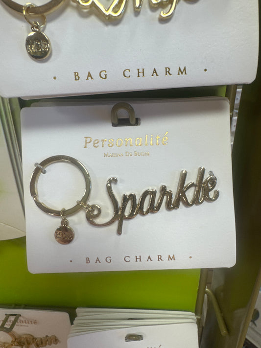 BAG CHARM KEYCHAIN - SPARKLE
