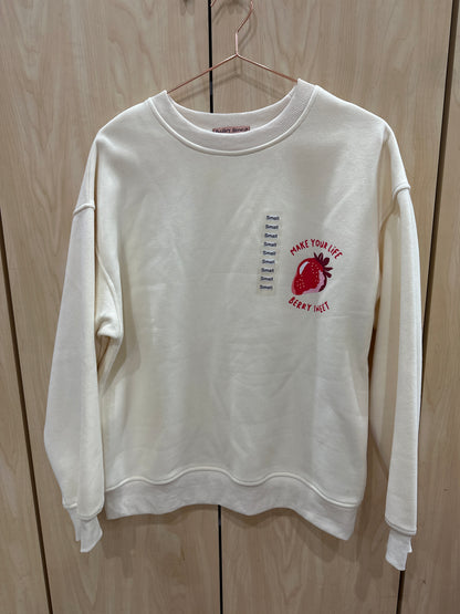 MAKE YOUR LIFE BERRY SWEET CREWNECK