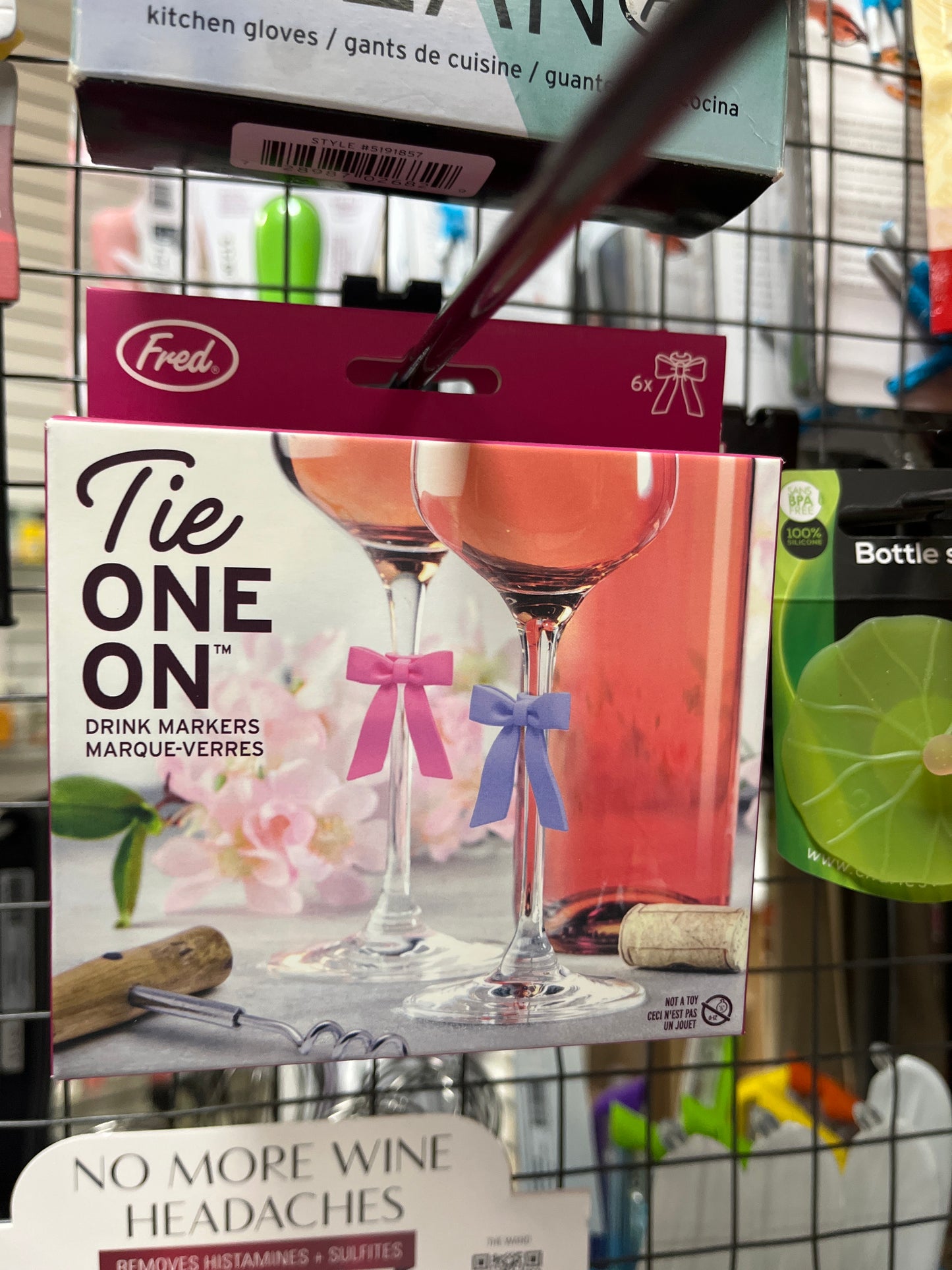 TIE ONE ON DRINK MARKERS