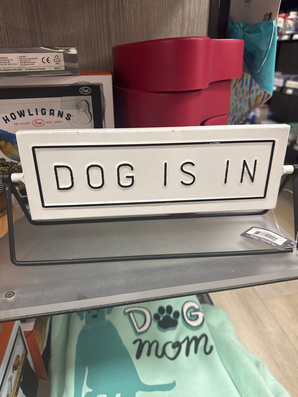 DOG FLIP SIGN