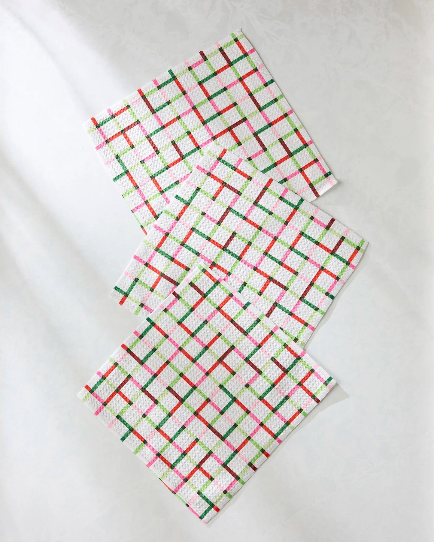 GEOMETRY DISH CLOTH - HOLIDAY