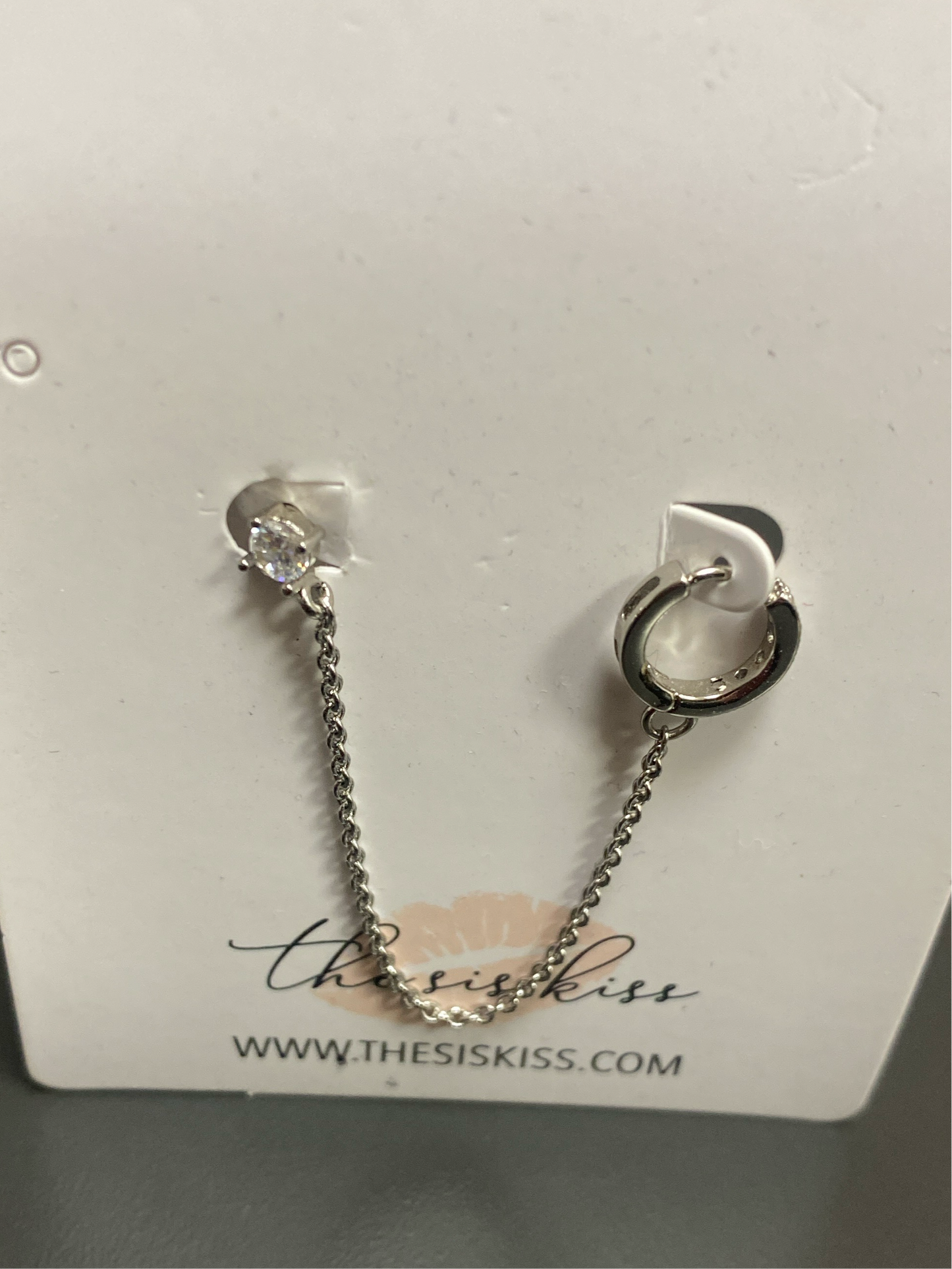 CAMERON HOOPS - SILVER