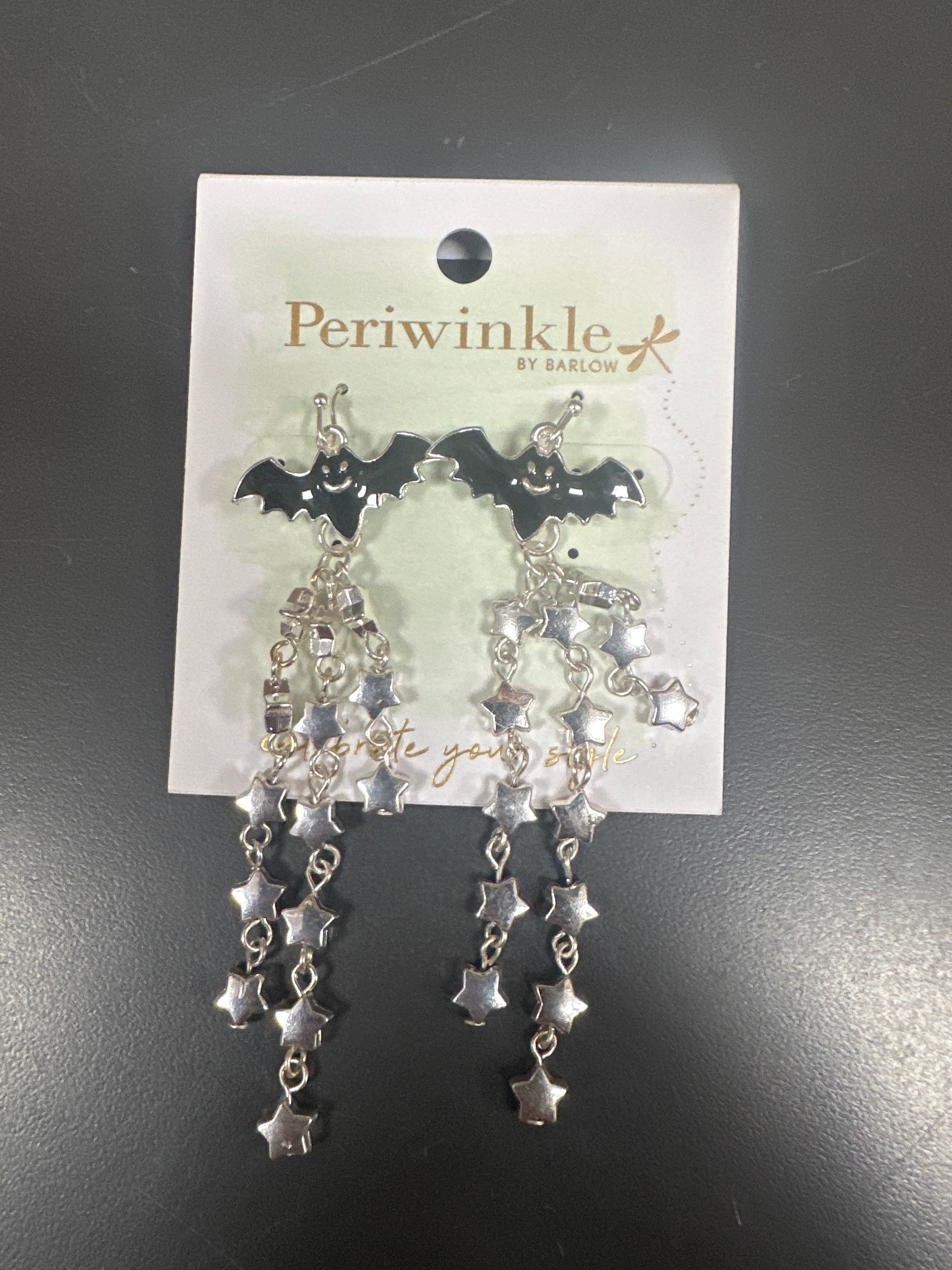 PERIWINKLE HALLOWEEN EARRINGS