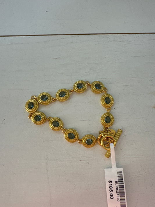 TUDOR TENNIS BRACELET PEACOCK BLUE