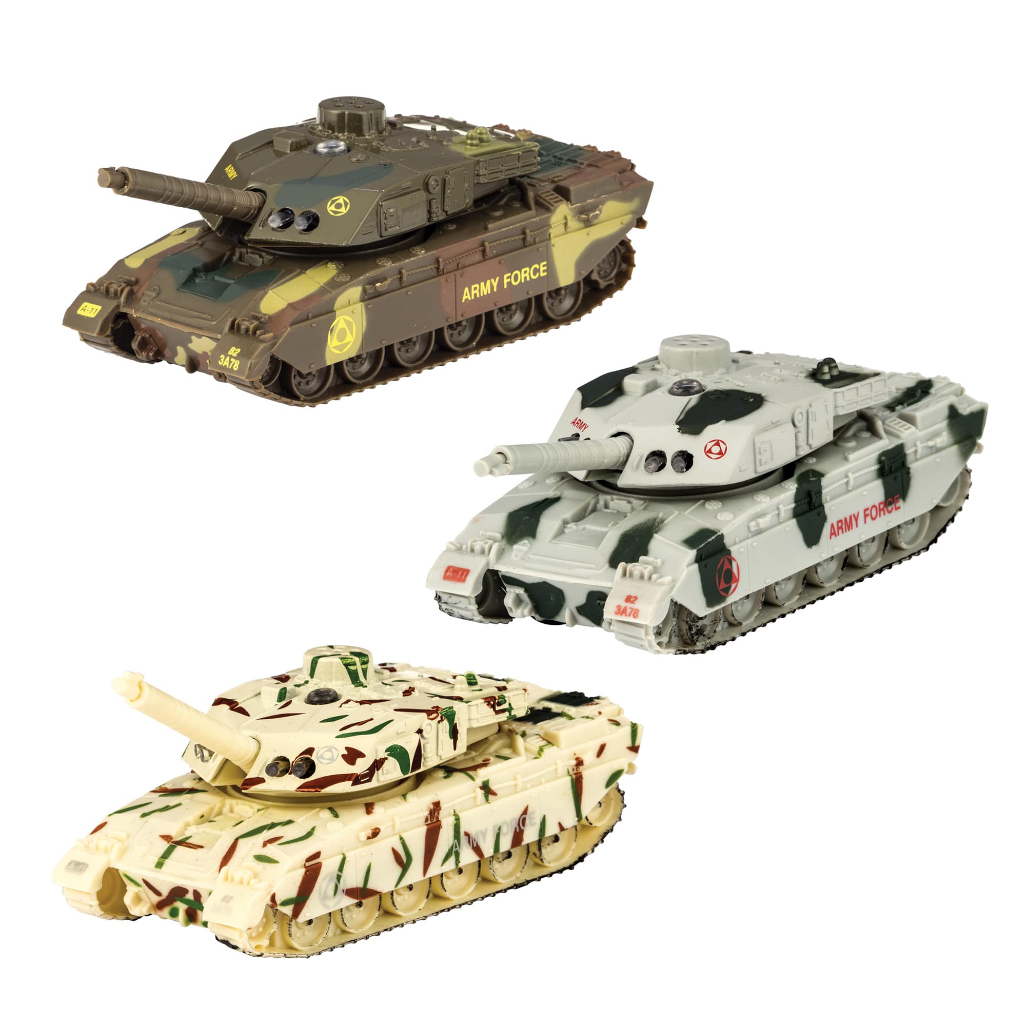 DIECAST LIGHT/SOUND TANKS
