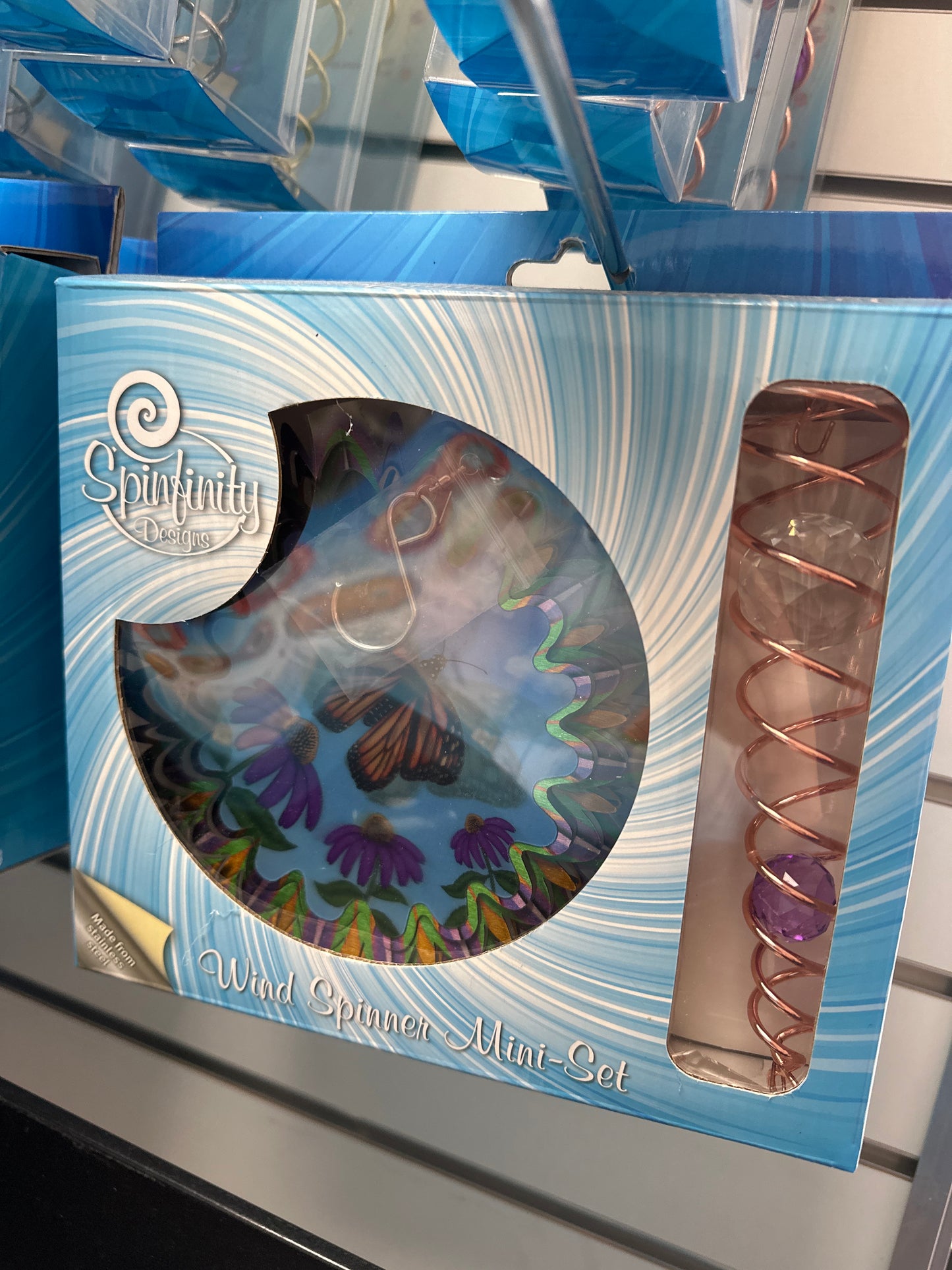 MINI SET W/TAIL - ANIMATED BUTTERFLY