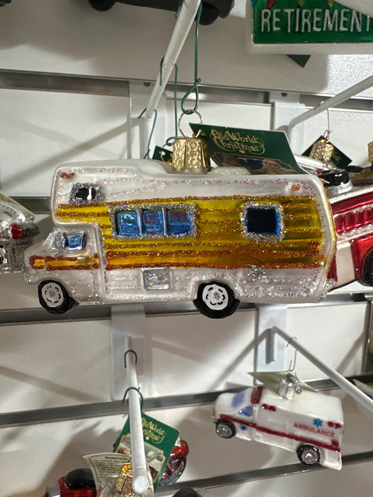 CHRISTMAS ORNAMENT - CLASSIC MOTORHOME
