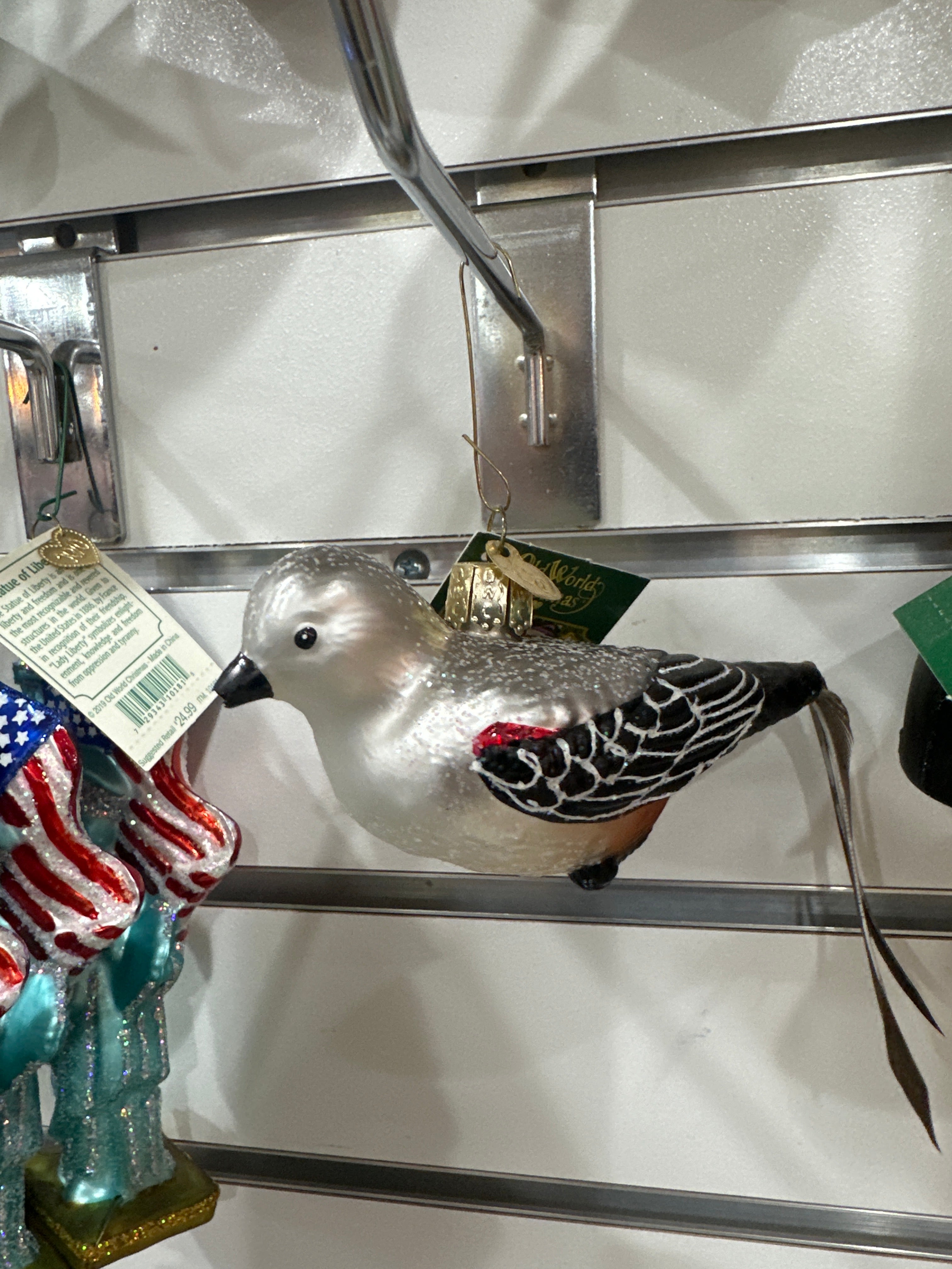 CHRISTMAS ORNAMENT - SCISSOR-TAILED FLYCATCHER