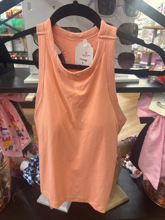 BUTTER RACERBACK TANK - MELON DREAM - S