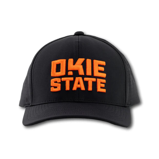 OKIE HAT -OKIE STATE- PERFORMANCE - BLACK