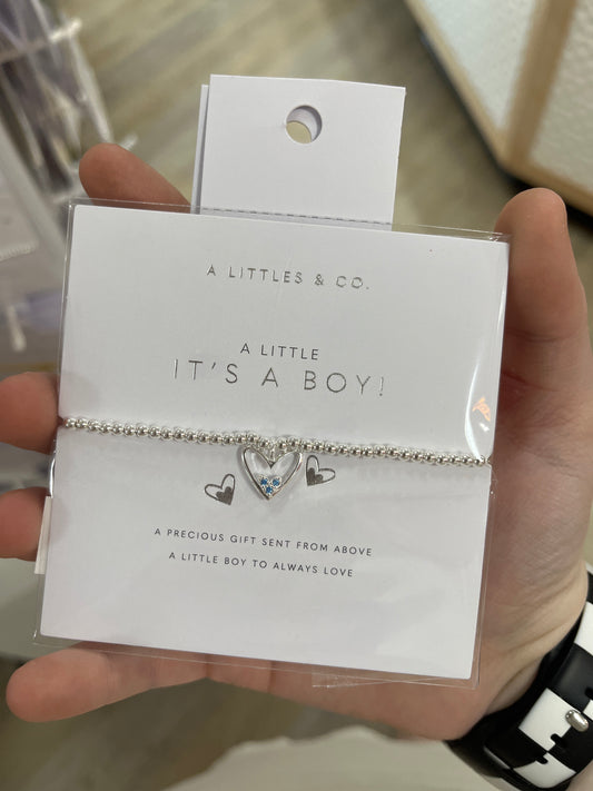 A LITTLE BRACELET - IT'S A BOY