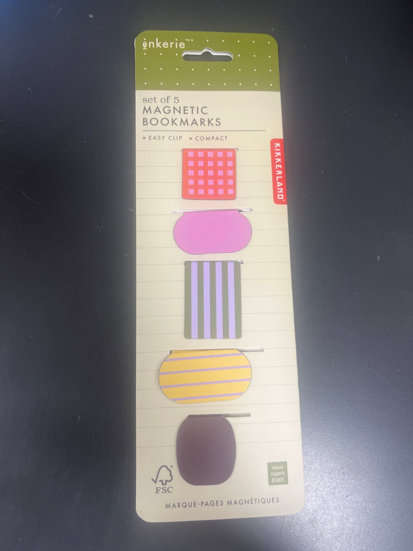 INKERIE MAGNETIC BOOKMARK