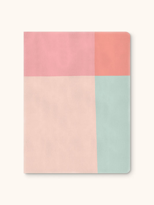 PASTEL COLOR BLOCK MEDIUM DECONSTRUCTED JOURNAL