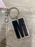 MARQUEE LETTER KEYCHAIN - M
