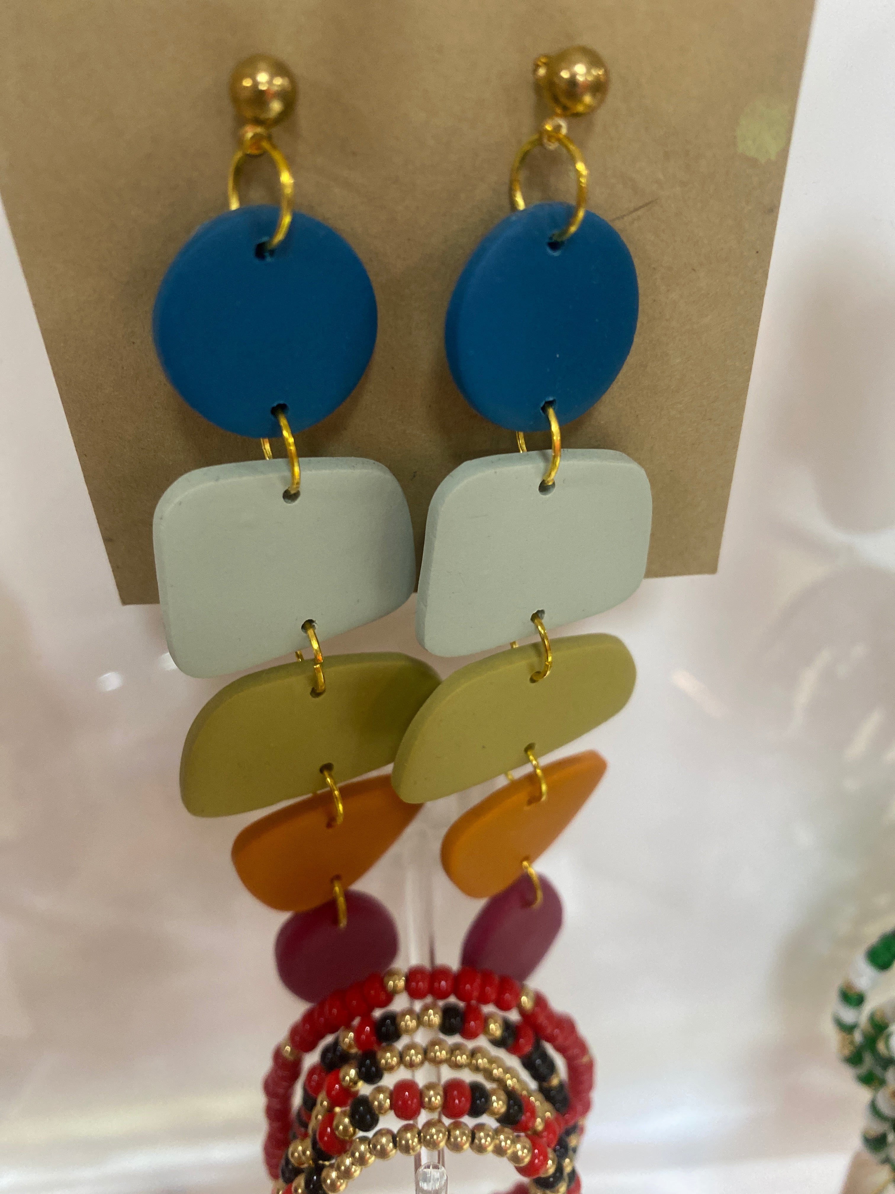 FALLING LEAVES - BIG BERTHA EARRINGS