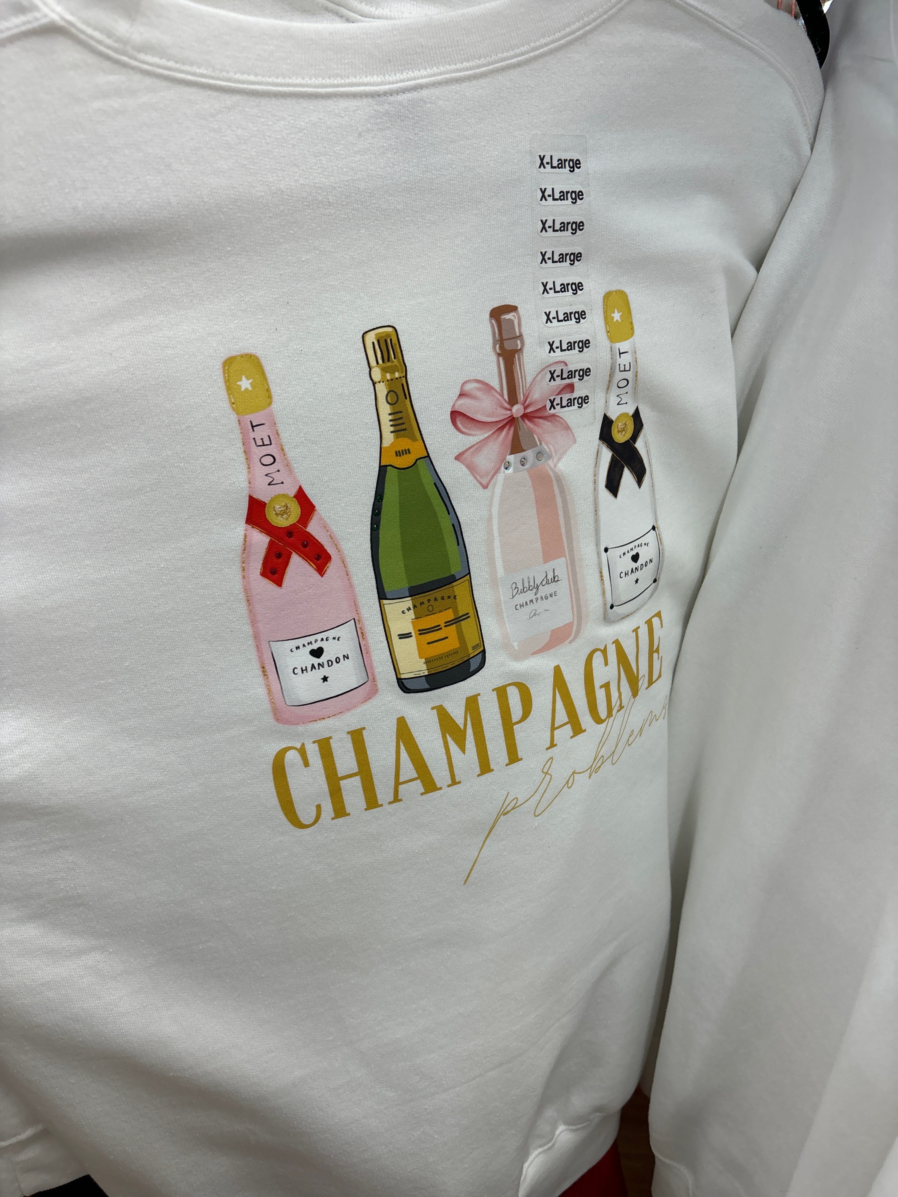CHAMPAGNE PROBLEMS SWEATSHIRT