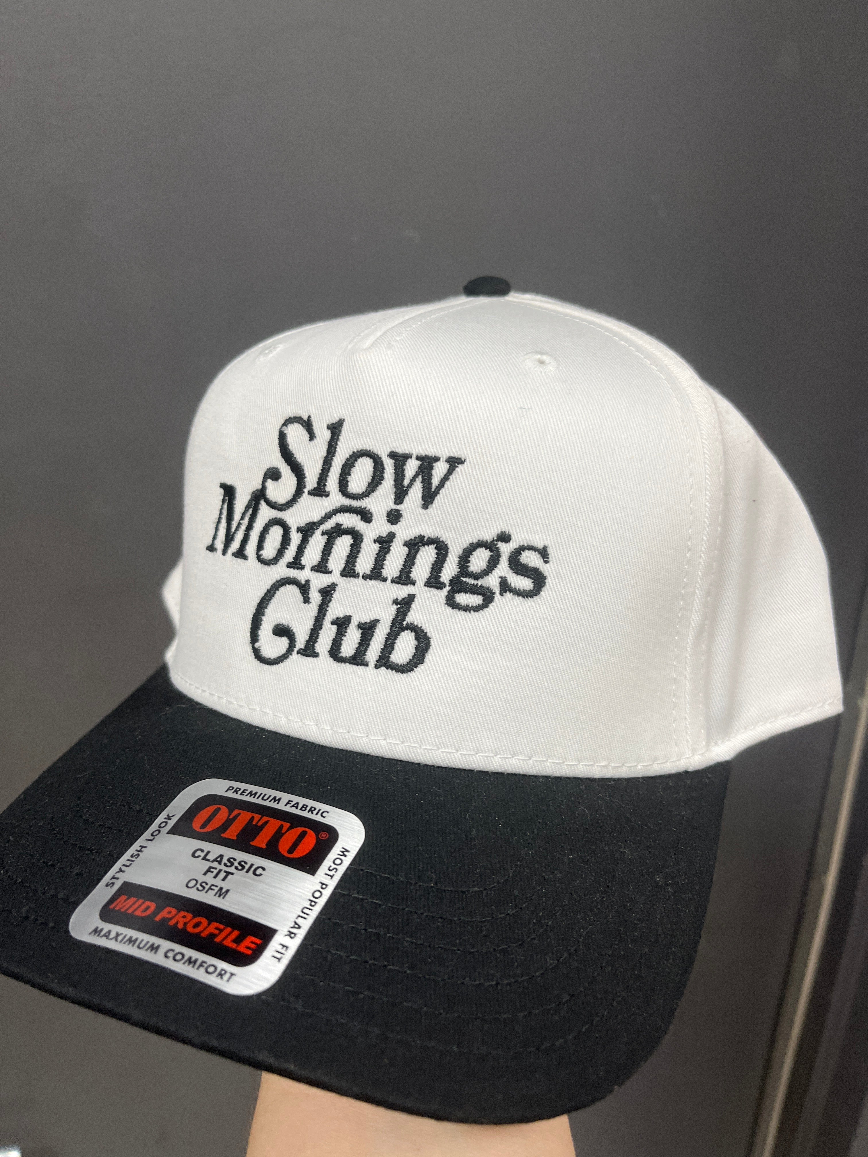 BLACK/WHITE - SLOW MORNINGS CLUB