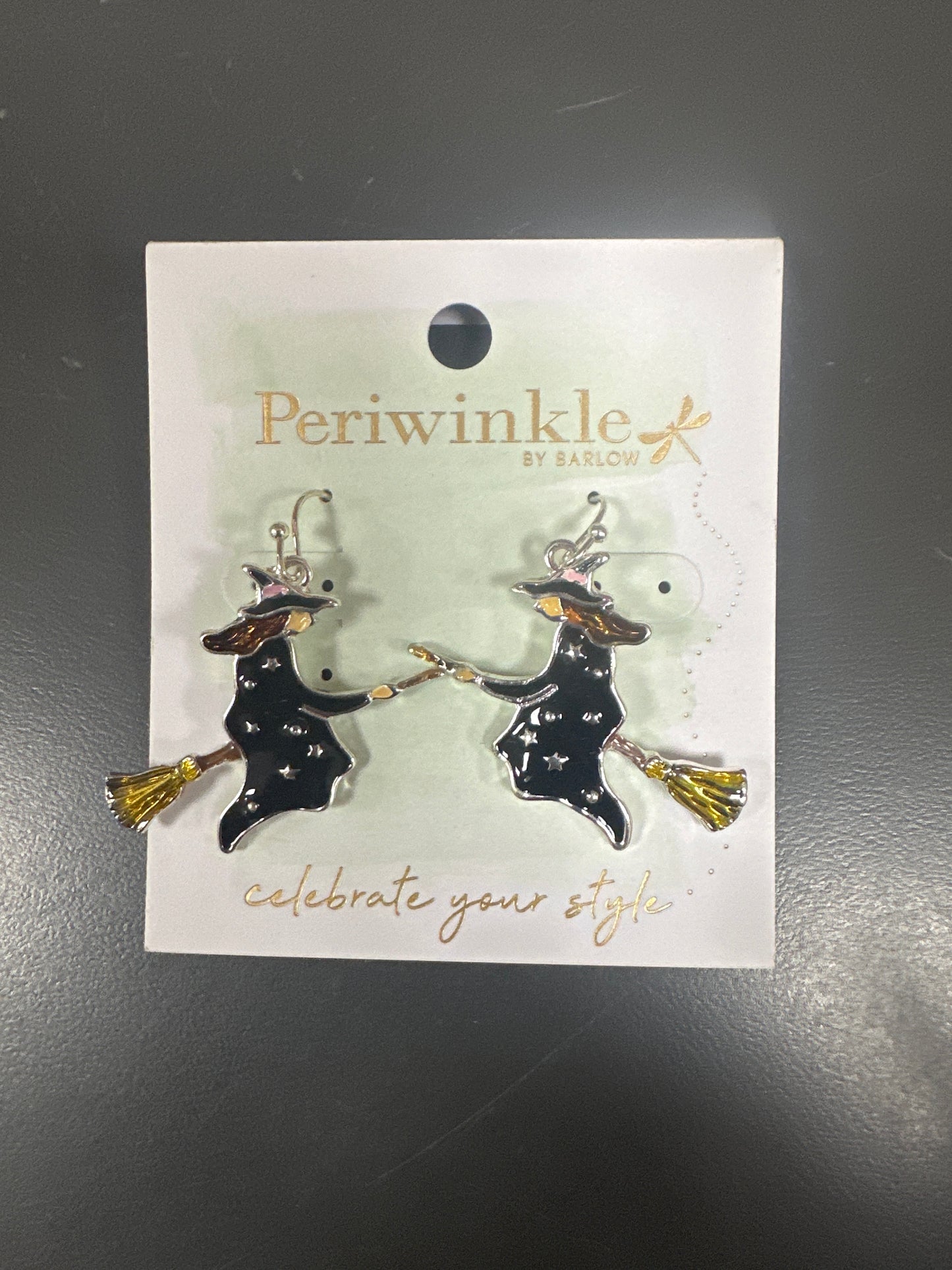 PERIWINKLE HALLOWEEN EARRINGS