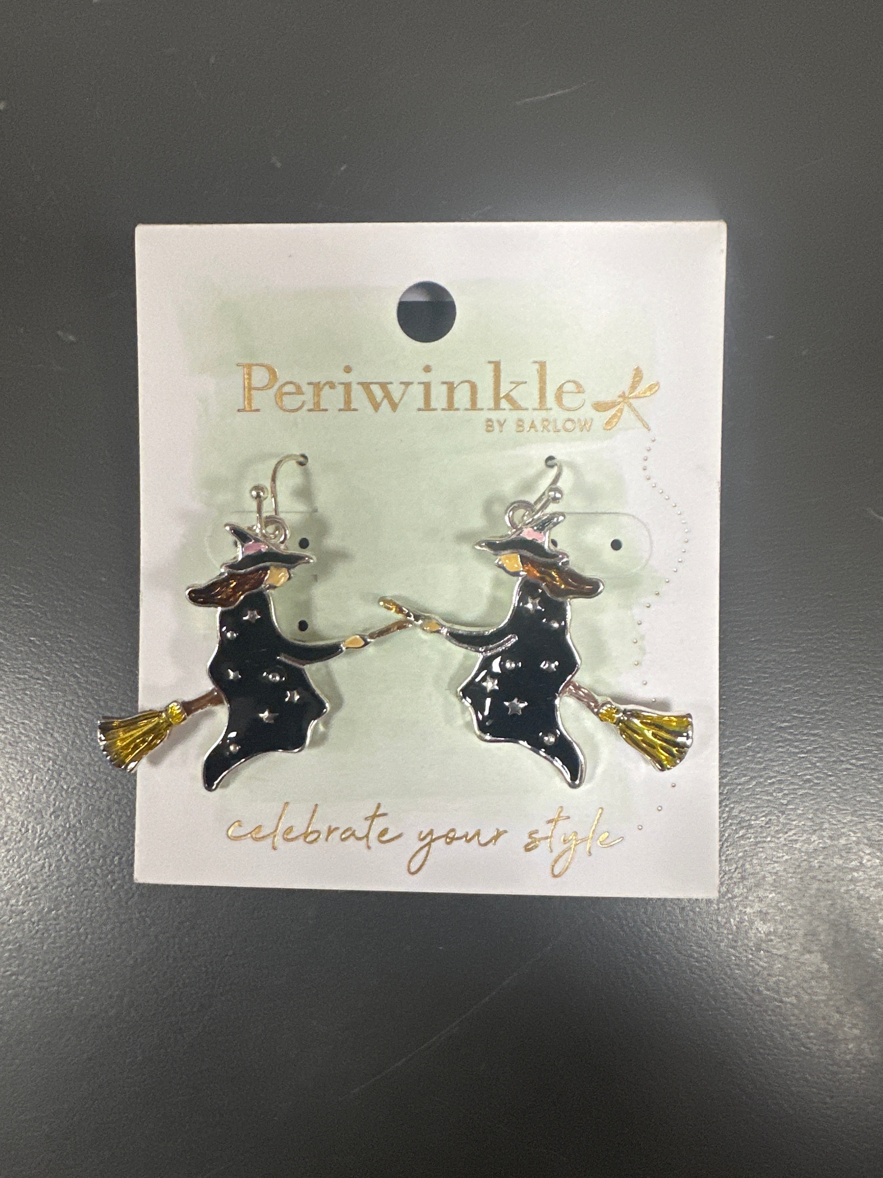 PERIWINKLE HALLOWEEN EARRINGS