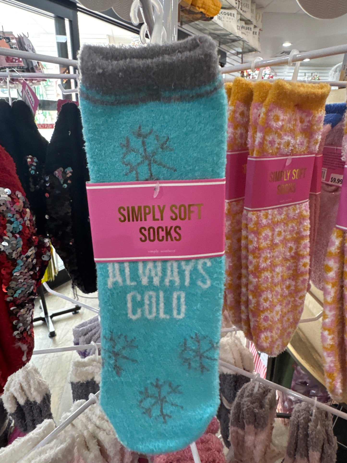 FUZZY SOCKS - ALWAYS COLD