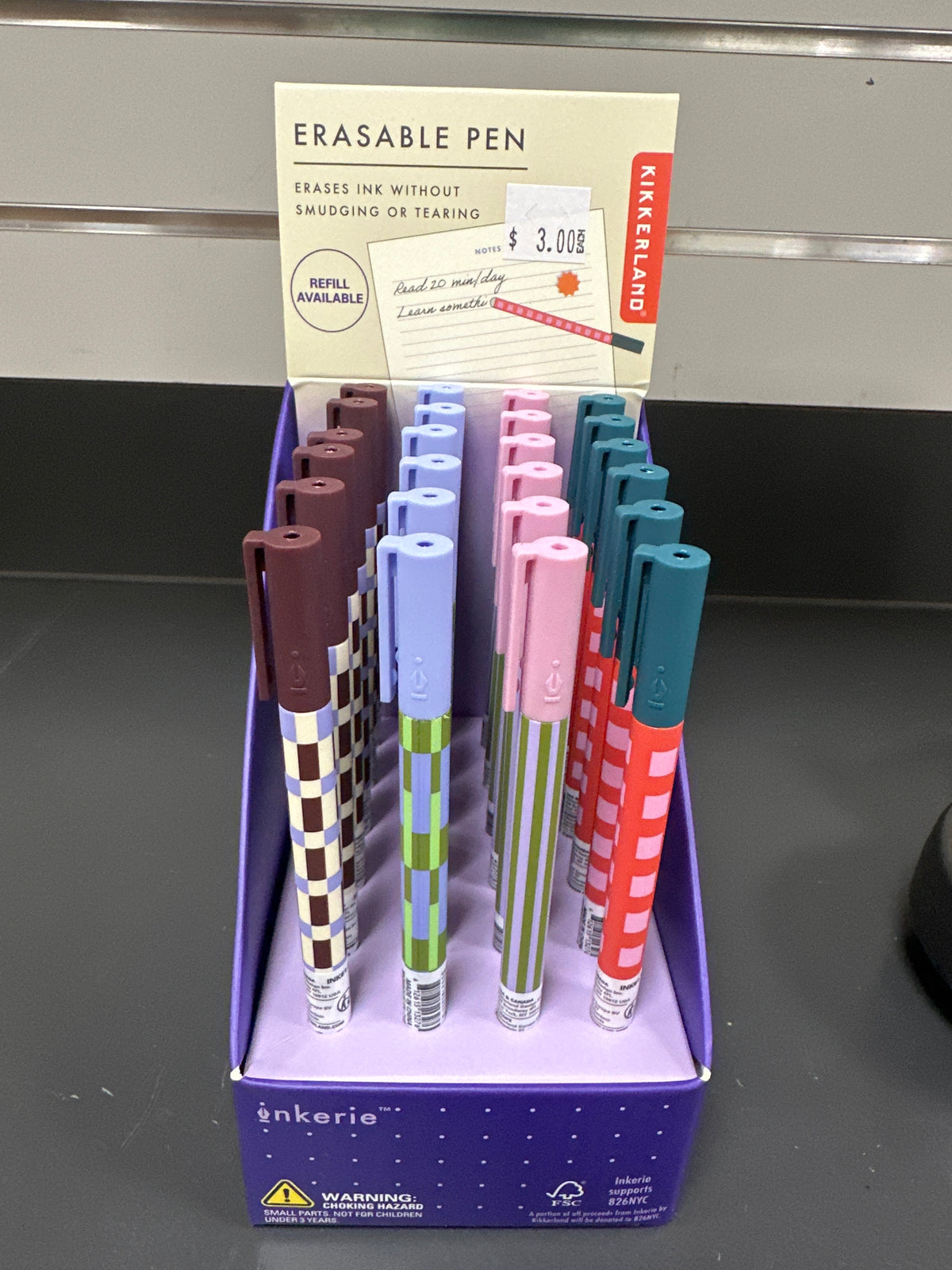 INKERIE ERASABLE PENS