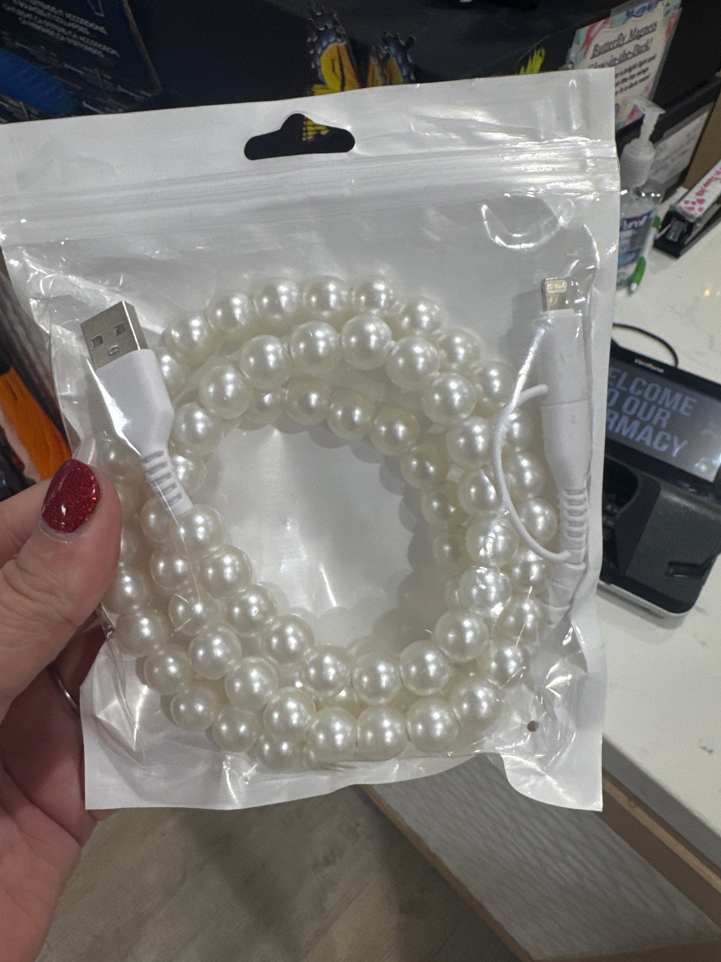 PEARL PHONE CHARGER
